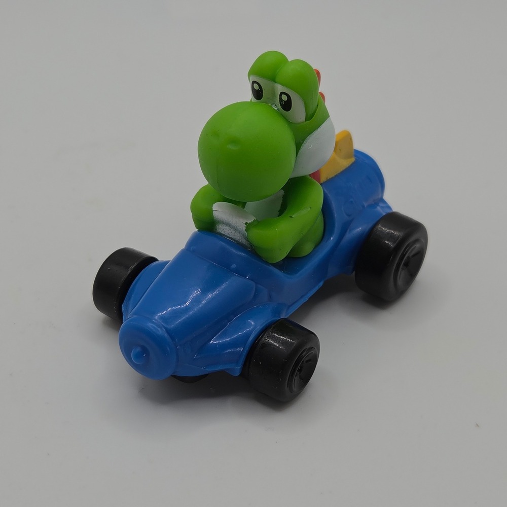 2024 McDonald's Mario Kart 8 Deluxe Yoshi Happy Meal Toy